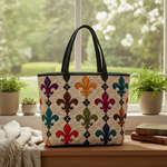 Borsa a Spalla Parigina — Usa a imagem de referência da mala como base principal. Mantém a mala igual ao original: mesmo formato, cores, padrão, alças, costuras, textura e proporções.

Cria uma fotogr