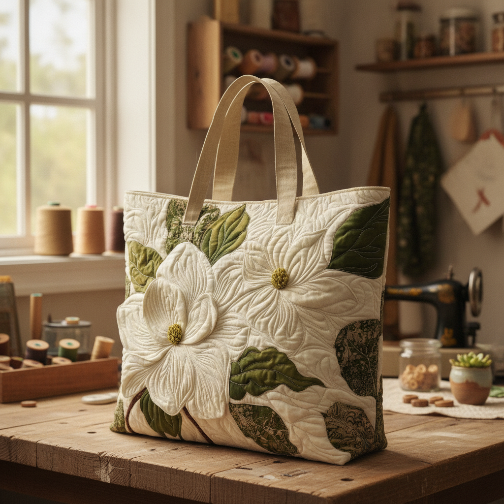 Borsa Tote Trapuntata Chic — Usa a imagem de referência da mala como base principal. Mantém a mala igual ao original: mesmo formato, cores, padrão, alças, costuras, textura e proporções.

Cria uma fot