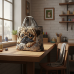 Borsa Tote Lookout Confortevole — Usa a imagem de referência da mala como base principal. Mantém a mala igual ao original: mesmo formato, cores, padrão, alças, costuras, textura e proporções.

Cria um