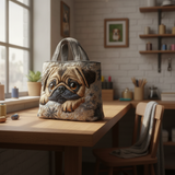 Borsa Tote Lookout Confortevole — Usa a imagem de referência da mala como base principal. Mantém a mala igual ao original: mesmo formato, cores, padrão, alças, costuras, textura e proporções.

Cria um