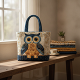 Borsa Tote Mystic Feathers — Usa a imagem de referência da mala como base principal. Mantém a mala igual ao original: mesmo formato, cores, padrão, alças, costuras, textura e proporções.

Cria uma fot
