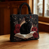 Borsa Tote Trapuntata con Design Paws Scure