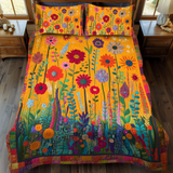 Set di Biancheria da Letto 3 Pezzi Fiori Bold