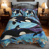 Set di Biancheria da Letto Coral Constellation 3 Pezzi