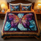 Set di Biancheria da Letto a 3 Pezzi Cosmic Butterfly