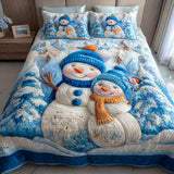 Set di Biancheria da Letto 3 Pezzi Cozy Snow Harmony