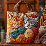 Borsa Tote Duo di Filati Accogliente