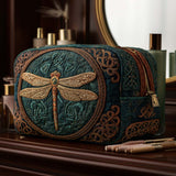 Borsa da trucco trapuntata Dragonfly Serenity