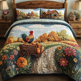 Set di Biancheria da Letto 3 Pezzi Fresco di Fattoria