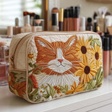 Borsa per il Trucco Trapuntata Fluffy Friend