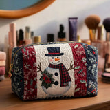 Borsa per Trucco Quilted Frosty Cheer