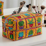 Borsa da trucco trapuntata Golden Spikes