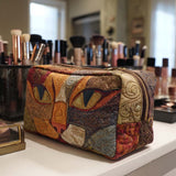Borsa per Trucco Meow Mood Trapuntata