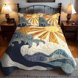 Set di Biancheria da Letto 3 Pezzi Ocean Sunrise