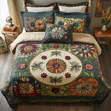 Set di Biancheria da Letto Patchwork Grace 3 Pezzi