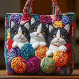 Borsa Tote Trio Paws And Threads