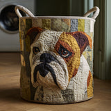 Cesto per la Biancheria Bulldog Rustico
