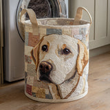 Cesto per la Biancheria Rustico Labrador