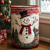 Cesto della Biancheria Joy Pupazzo di Neve