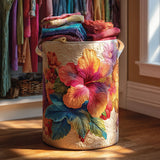 Cesto per la Biancheria Tropical Bloom