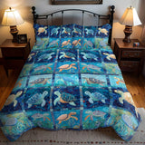 Set di Biancheria da Letto a 3 Pezzi Turtle Reef Escape