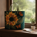 Borsa Tote Simple Joy — Usa a imagem de referência da mala como base principal. Mantém a mala igual ao original: mesmo formato, cores, padrão, alças, costuras, textura e proporções.

Cria uma fotograf
