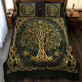Set di Biancheria da Letto 3 Pezzi Albero della Vita Patrimonio Celtico