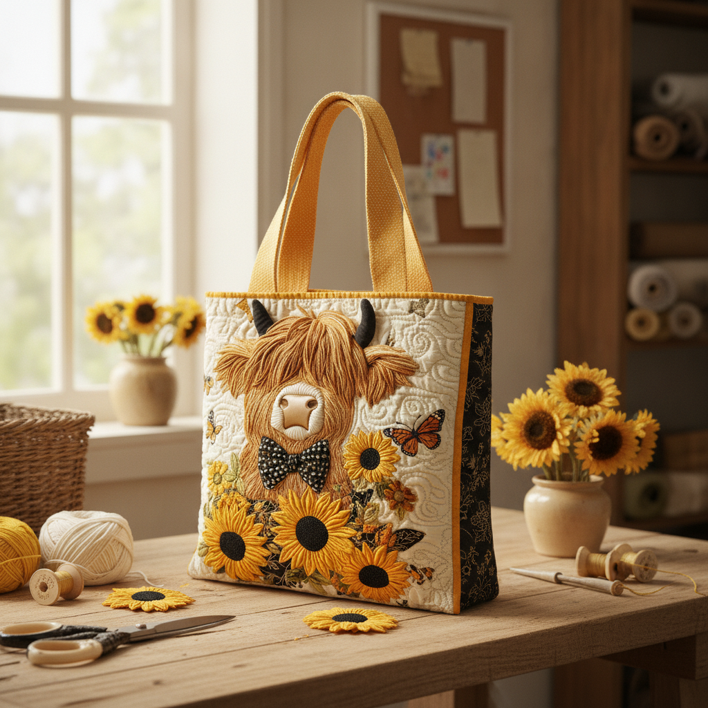 Borsa a Mano Quilted Farfalla & Fiocco — Usa a imagem de referência da mala como base principal. Mantém a mala igual ao original: mesmo formato, cores, padrão, alças, costuras, textura e proporções.

