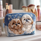 Borsa per Trucco Trapuntata e Accogliente